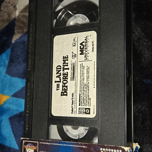 The Land Before Time VHS Vintage 1991 Dinosaurs - Picture 4 of 6